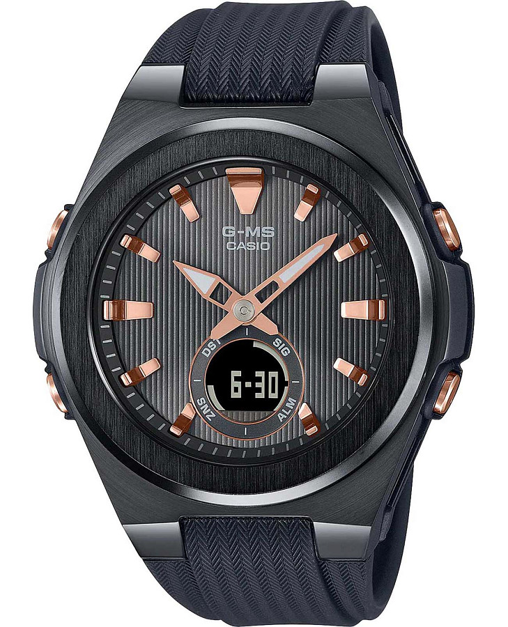 Часы Casio Baby-G MSG-C150G-1ADR (MSG-C150G-1A) — женские, черный
