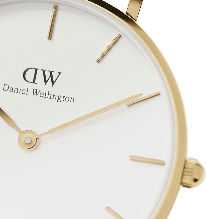 Часы Daniel Wellington Petite Evergold DW00100348 — кварцевые, сталь металл
