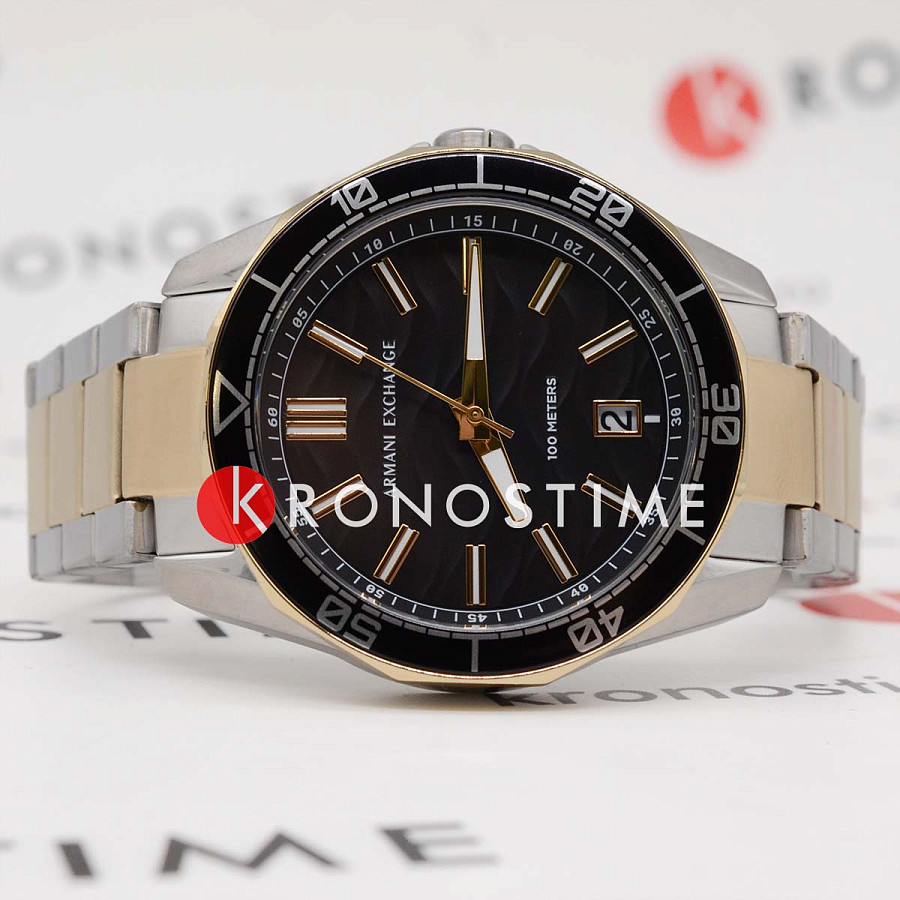 Часы Armani Exchange Dante AX1956 — кварцевые, металл сталь