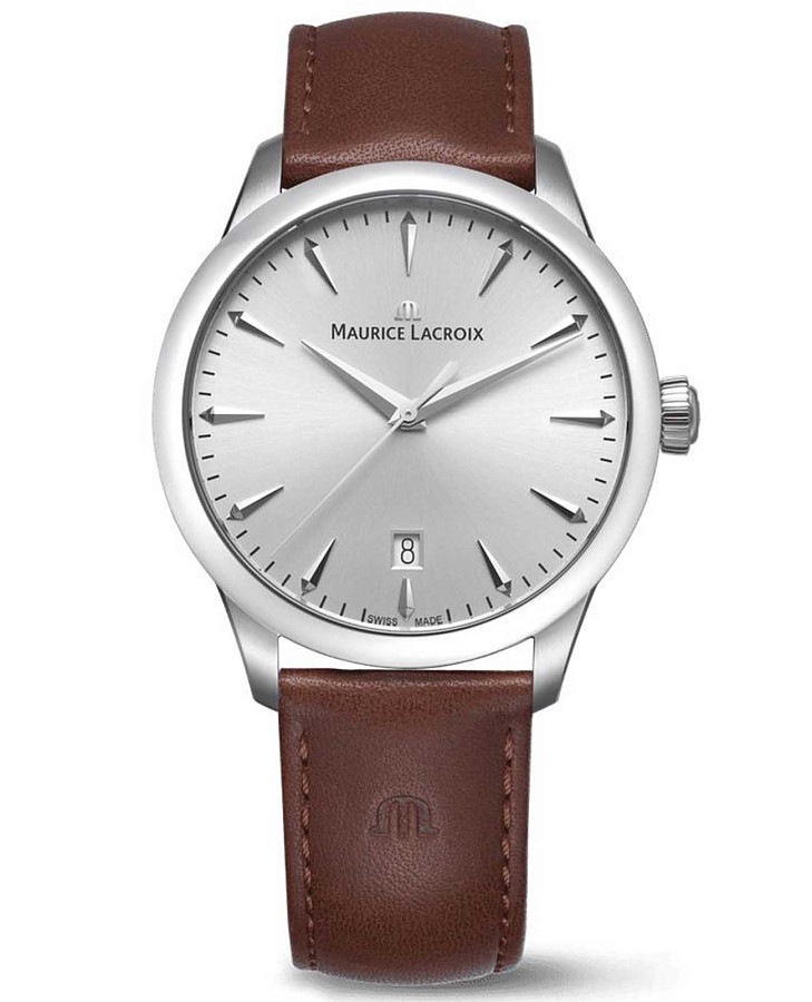 Часы Maurice Lacroix 1975 751007-SS001-130-3 — мужские, серебристый