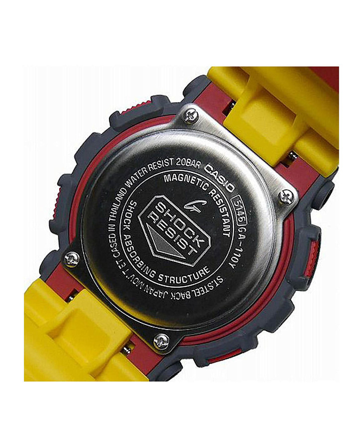 Часы Casio G-Shock GA-110Y-9A — артикул GA-110Y-9A, мужские