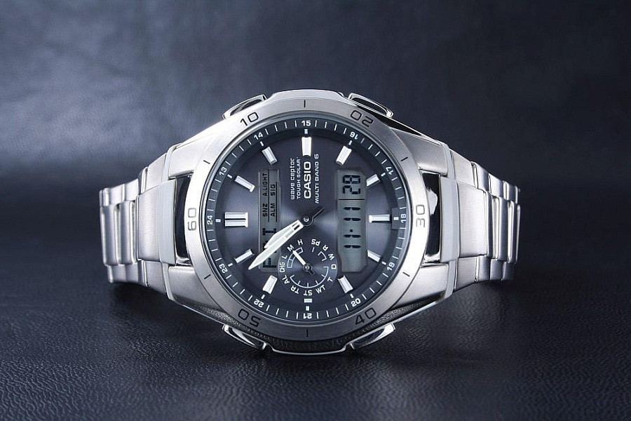 Часы Casio Wave Ceptor WVA-M650TD-1A — кварцевые, Япония, мужские