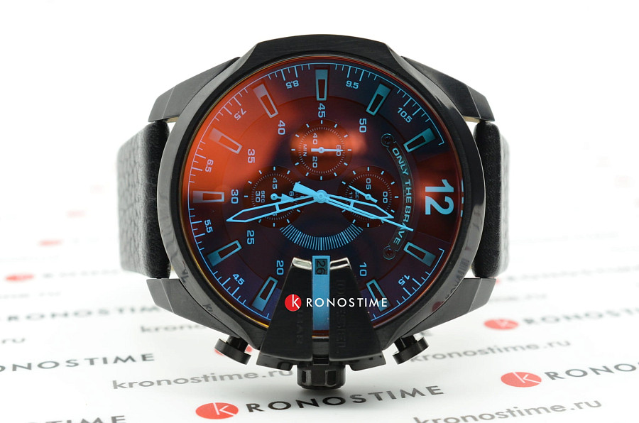 Часы Diesel Mega Chief DZ4323 — черный, кварцевые