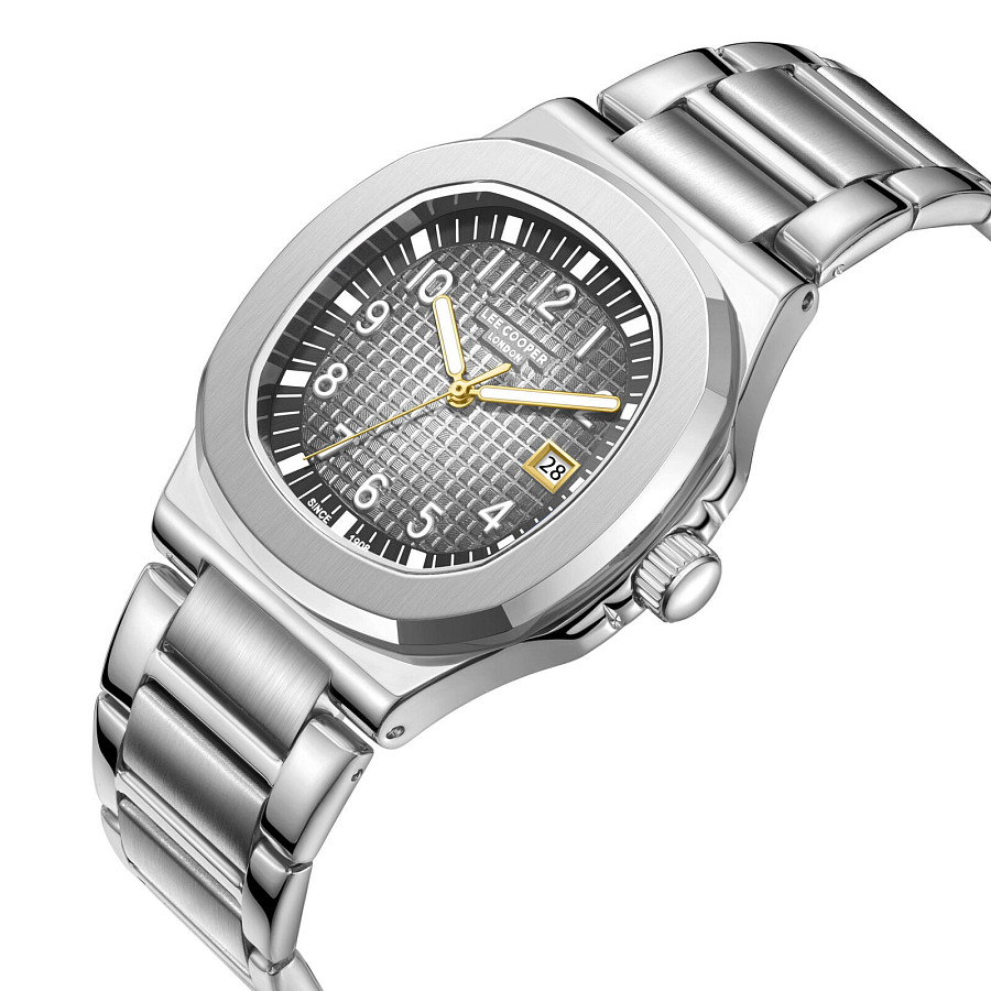 Часы Lee Cooper LC08259.360 — кварцевые, суперметалл металл