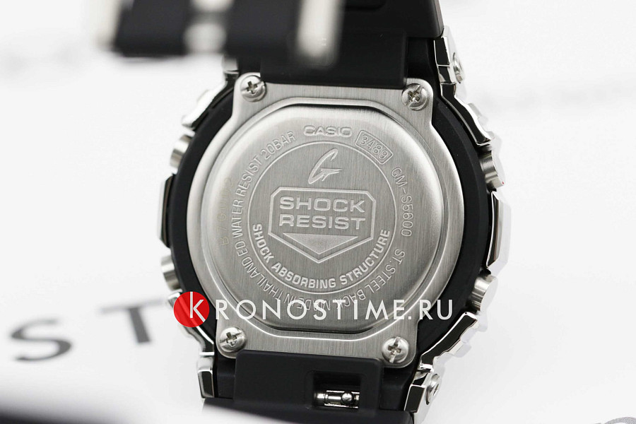 Часы Casio G-Shock GM-S5600-1DR (GM-S5600-1) — Япония, женские