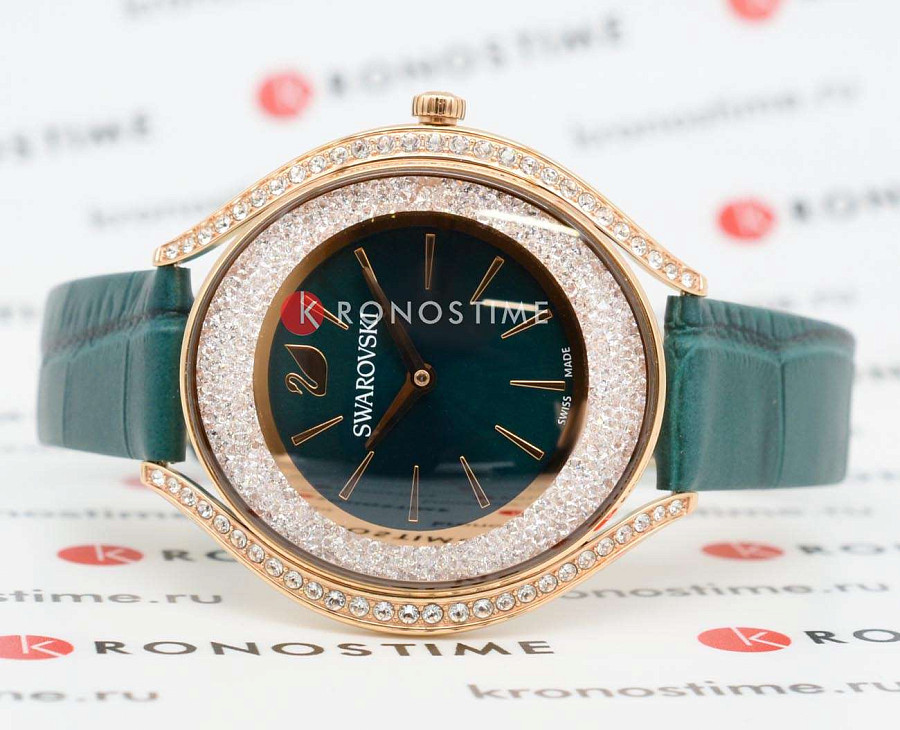 Часы Swarovski Crystalline Aura 5644078 — кварцевые, сталь металл