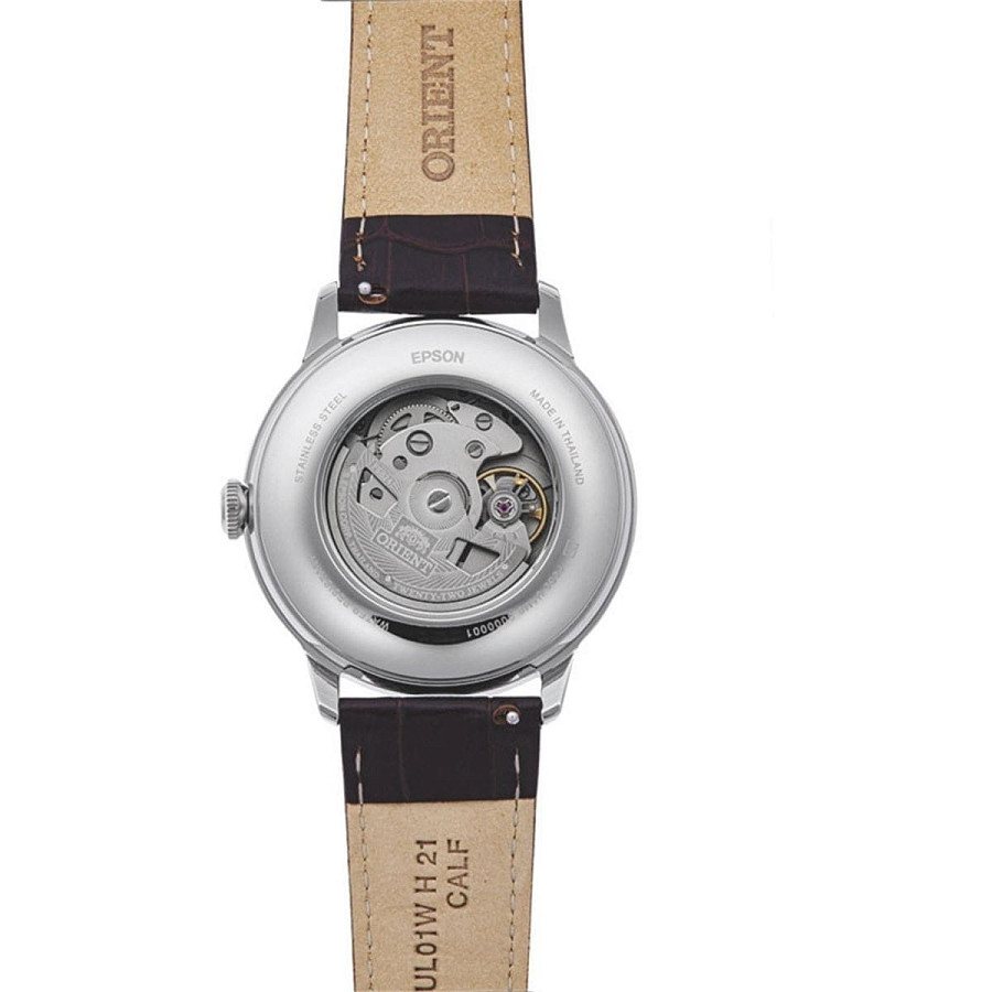 Часы Orient Sun & Moon RA-AK0805E (RN-AK0805E) — кожаный, мужские