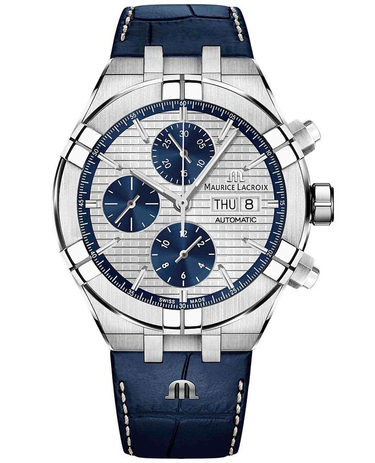 Часы Maurice Lacroix Aikon Automatic Chronograph AI6038-SS001-131-1 — мужские
