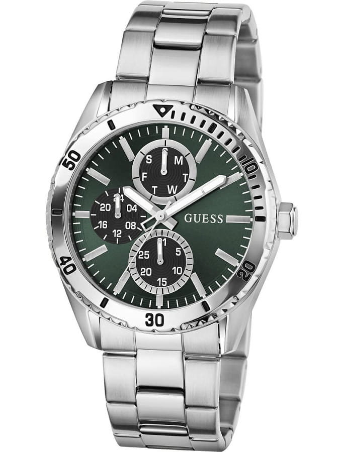 Часы Guess Sport Velocity GW1061G1 — кварцевые, металл сталь