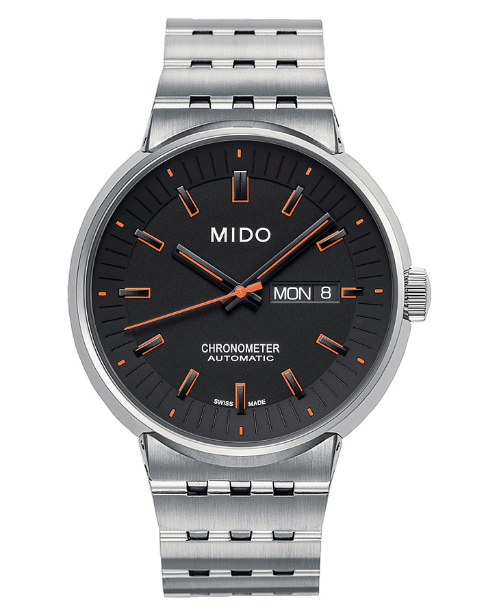 Часы Mido All Dial Chronometer M8340.4.18.19 — мужские, черный