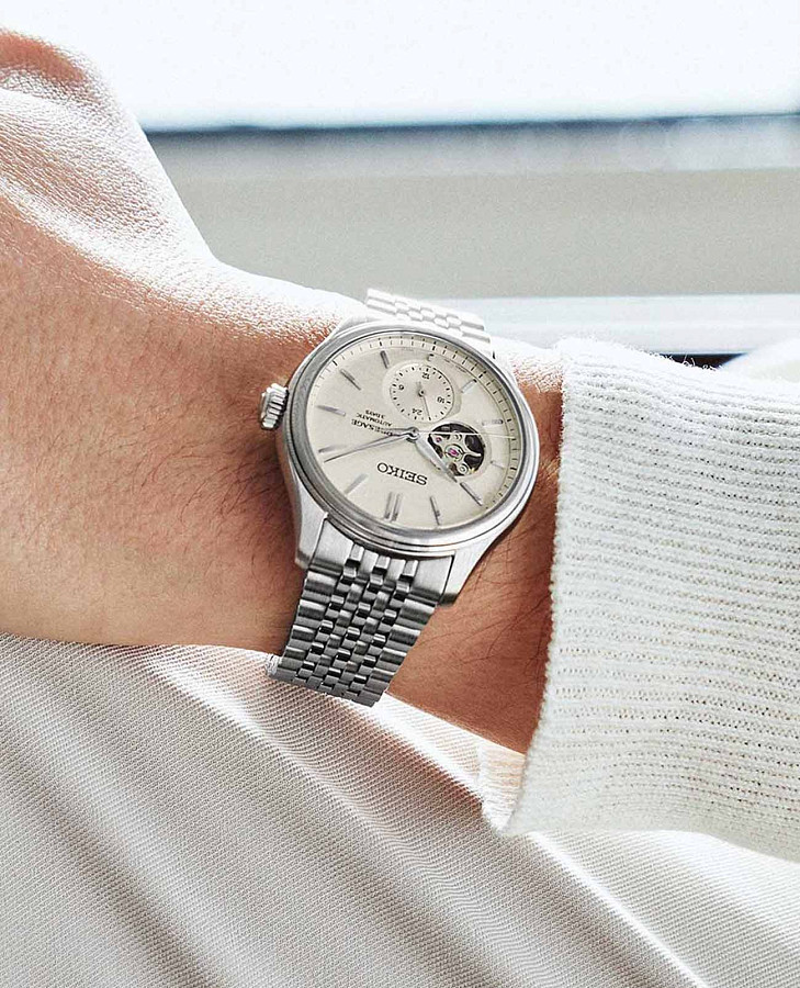 Часы Seiko Presage Classic Series SPB469 — мужские, нержавеющая сталь