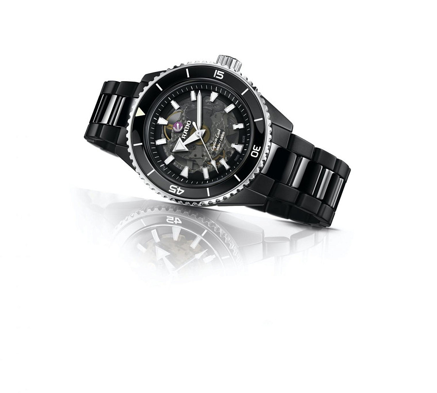Часы Rado Captain Cook High-Tech Ceramic R32127152 — Швейцария, механические
