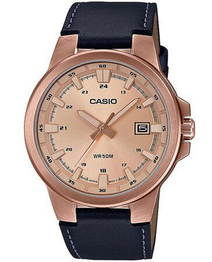 Часы Casio Collection MTP-E173RL-5AVEF — мужские, золотой