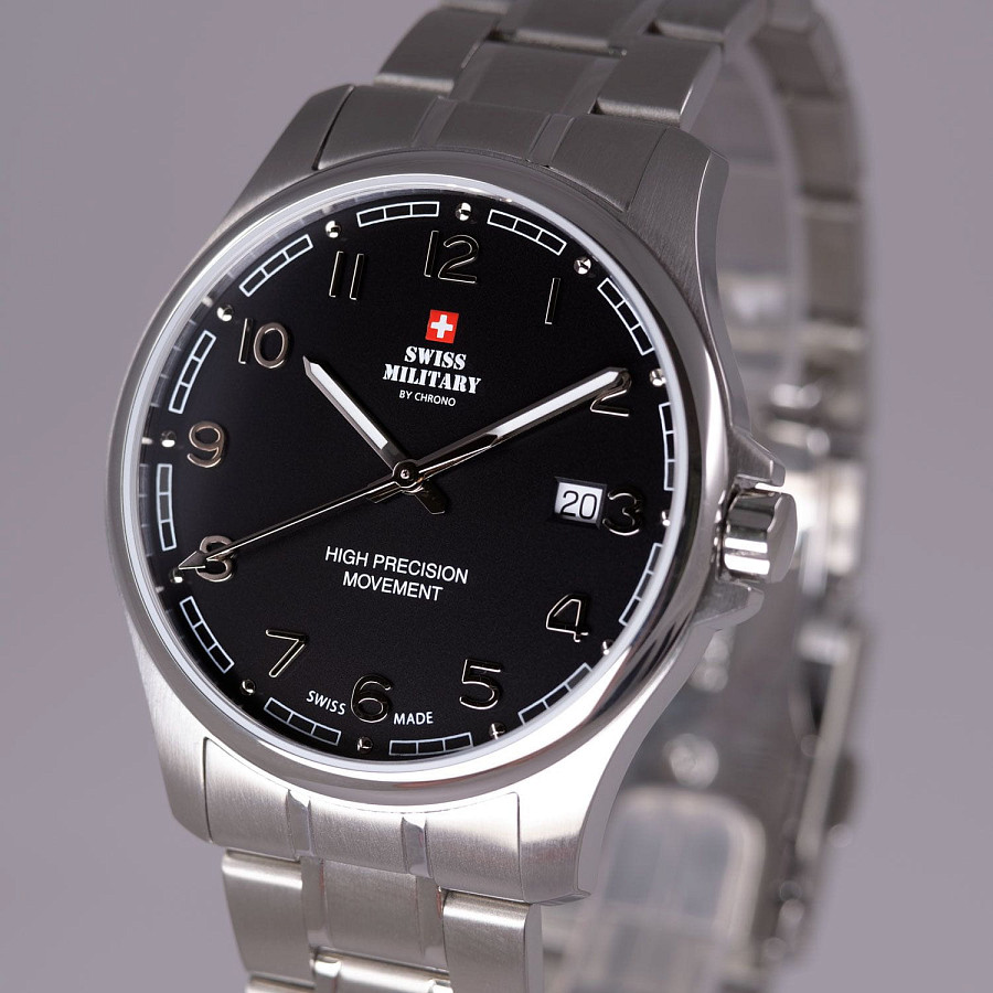 Часы Swiss Military by Chrono Сверхточные SM30200.16 — кварцевые, Швейцария, мужские