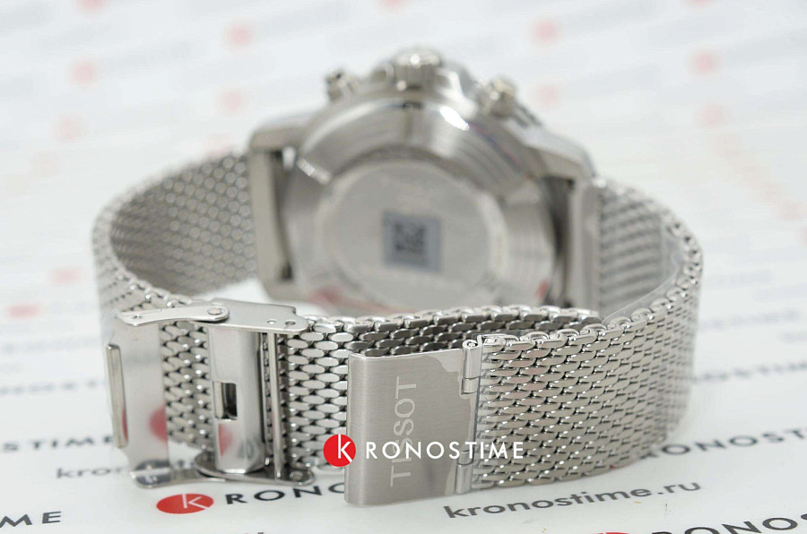 Часы Tissot Seastar 1000 Chronograph T120.417.11.091.00 — мужские, серебристый