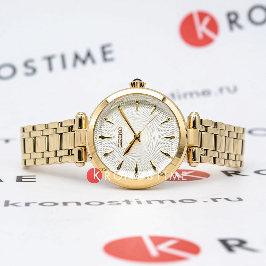 Часы Seiko Discover More SRZ554P1 — кварцевые, металл сталь