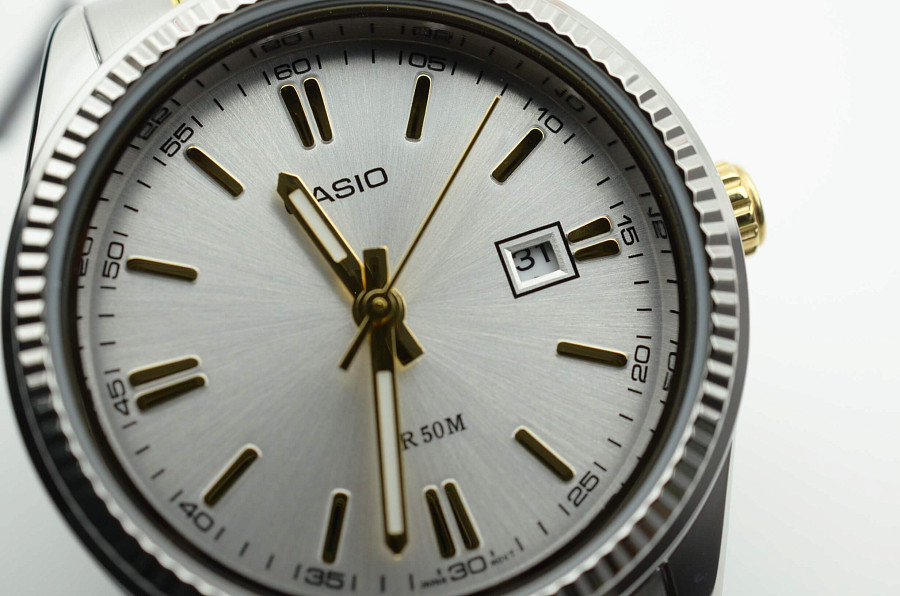 Часы Casio Collection LTP-1302PSG-7A — женские, сталь с ip покрытием