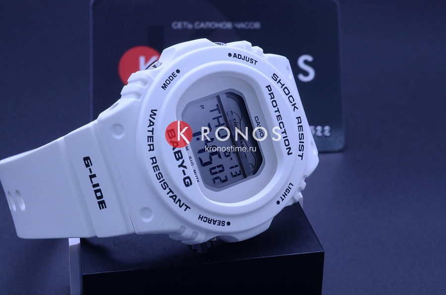 Часы Casio Baby-G BLX-570-7 — кварцевые, пластик