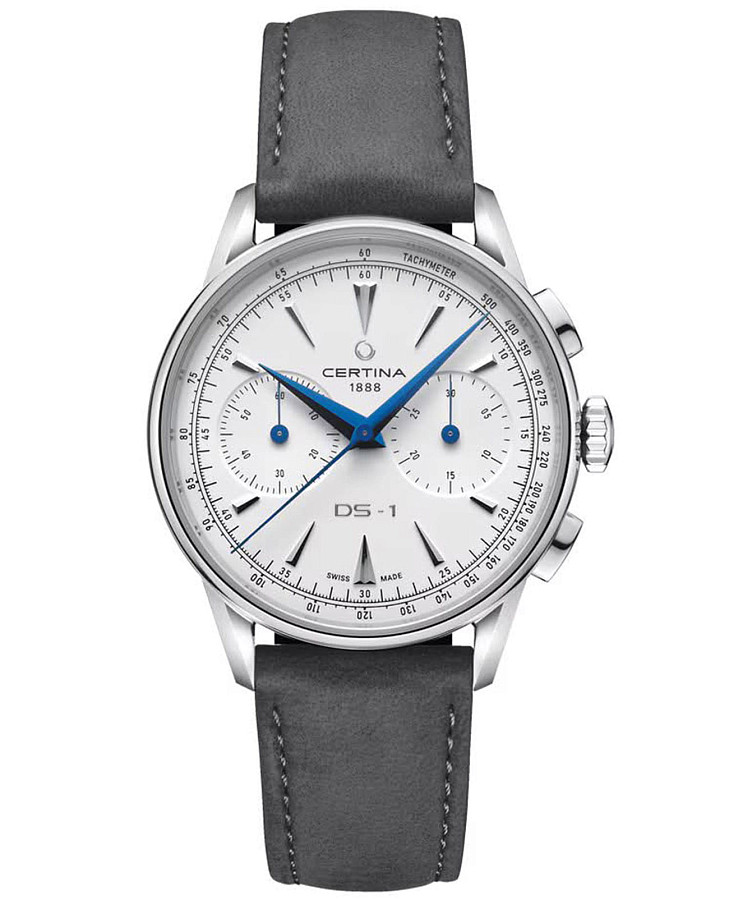 Часы Certina DS-1 Chrono Auto C029.462.16.011.00 — мужские, белый