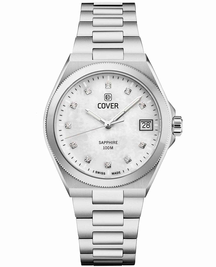 Часы Cover Iconosteel Lady CO223.01 — женские, перламутровый