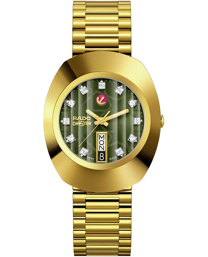 Часы Rado The Original Automatic R12413533 — мужские, зеленый