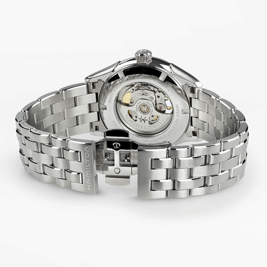 Часы Hamilton Jazzmaster Open Heart Auto H32705180 — мужские, серебристый