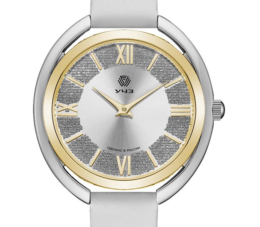Часы УЧЗ Spectr 3022L-2 — кварцевые, латунь