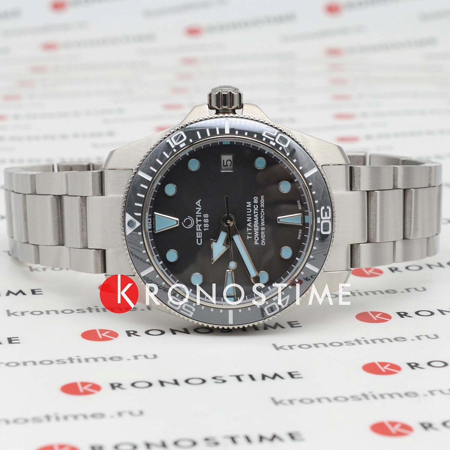 Часы Certina DS Action Diver C048.807.44.081.00 — механические, титан