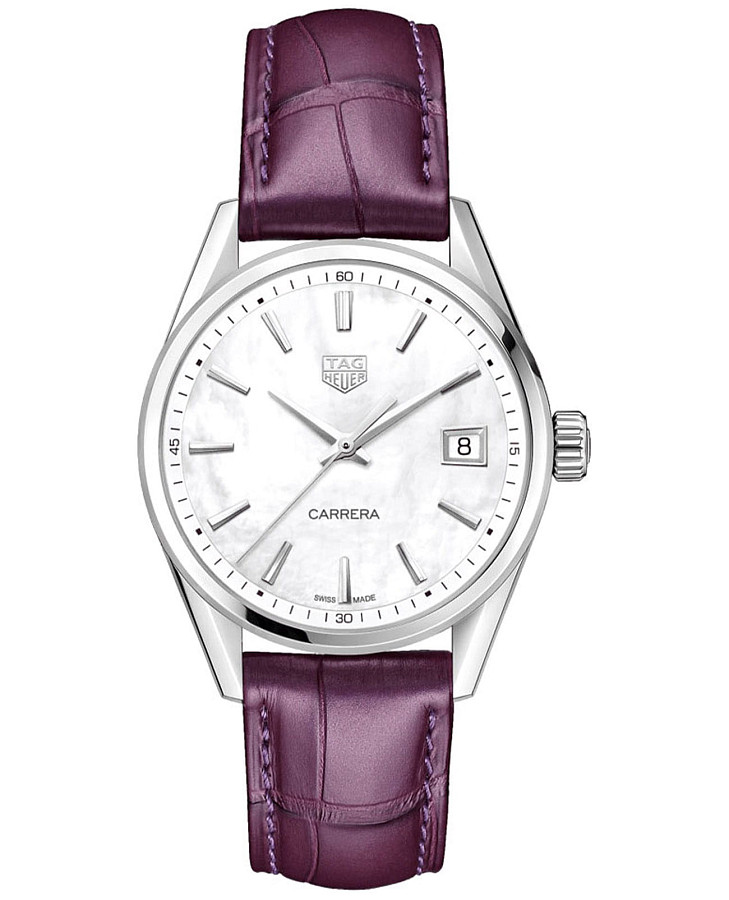 Часы TAG Heuer Carrera Lady WBK1311.FC8261 — женские, перламутровый