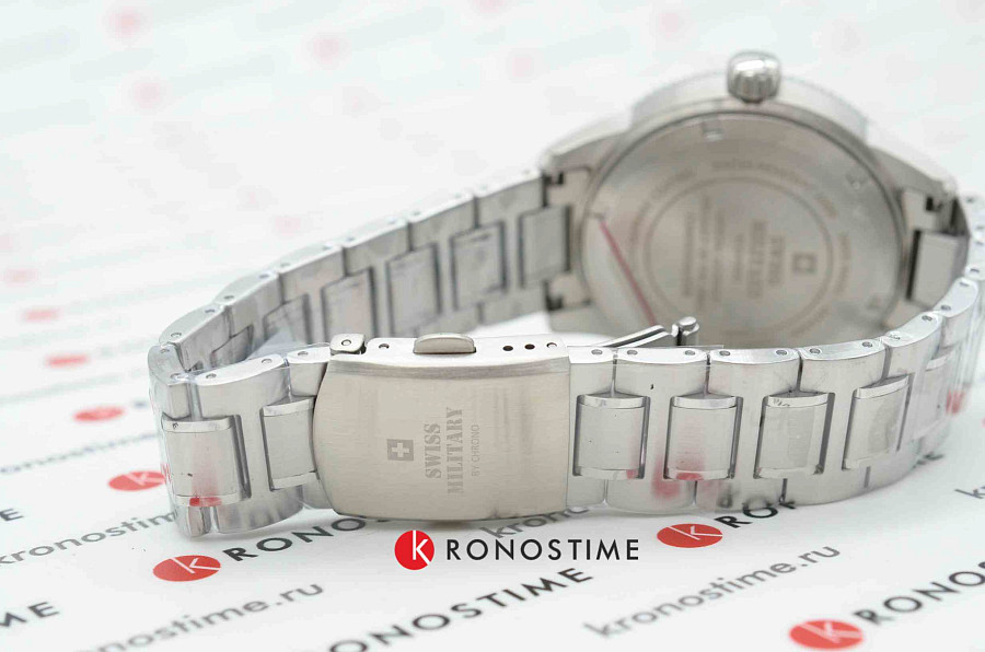 Часы Swiss Military by Chrono Сверхточные SM34088.01 — нержавеющая сталь, мужские