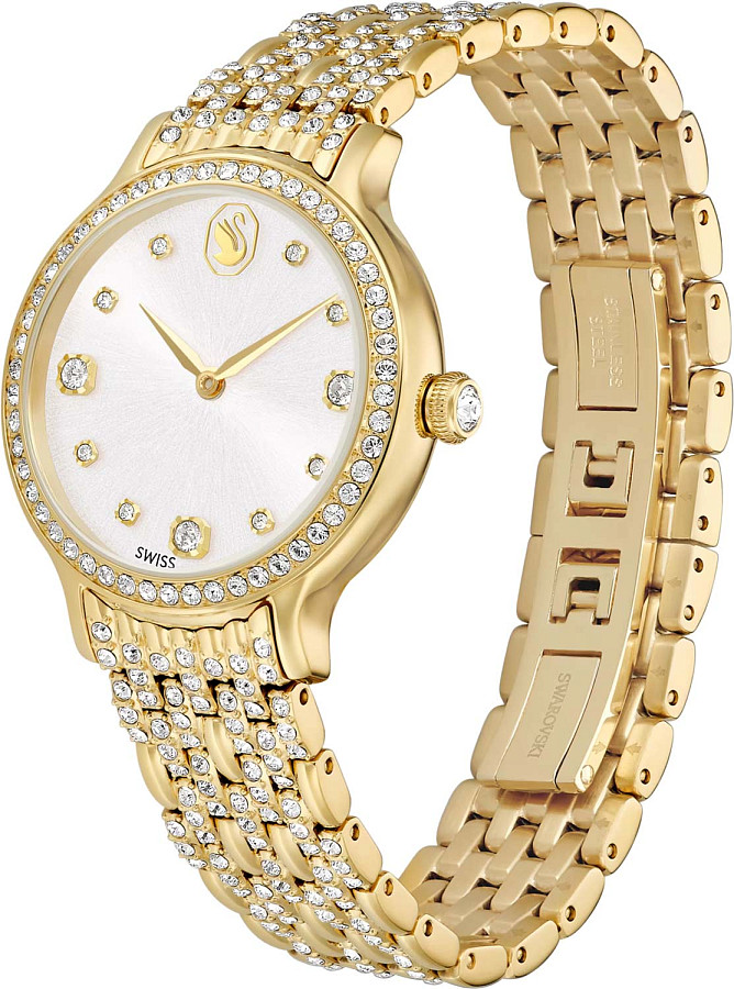 Часы Swarovski Imber 5718169 — кварцевые, сталь металл