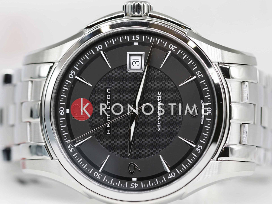 Часы Hamilton Jazzmaster Viewmatic Auto H32515135 — черный, сталь