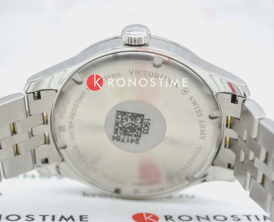 Часы Victorinox Alliance Large 44 241764 — мужские, нержавеющая сталь с ip-покрытием