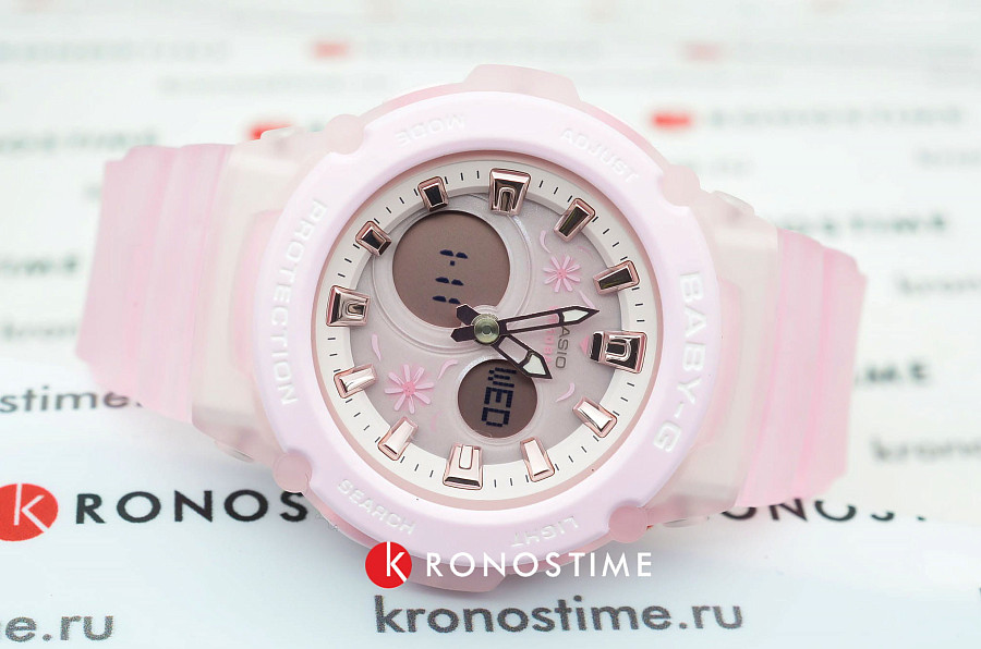 Часы Casio Baby-G BGA-270FL-4A — пластик, женские