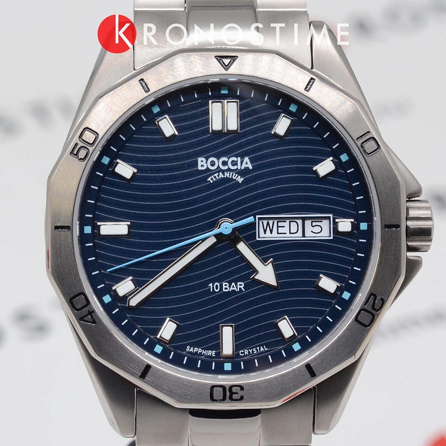 Часы Boccia Titanium 3680-03 — артикул 3680-03