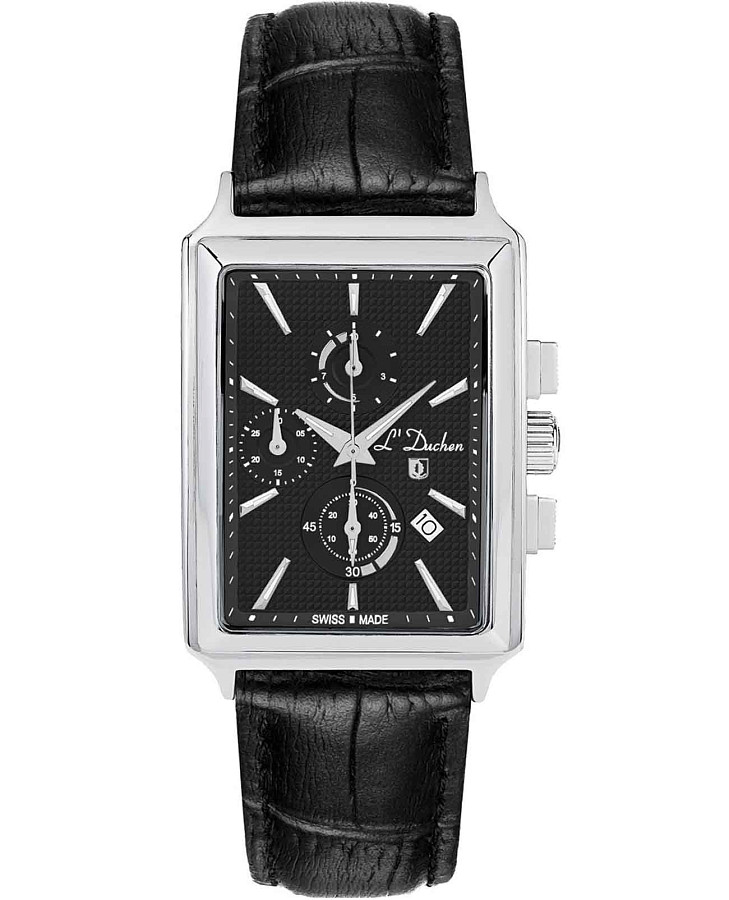 Часы L'Duchen Adventure Chrono D 612.11.31 — мужские, черный