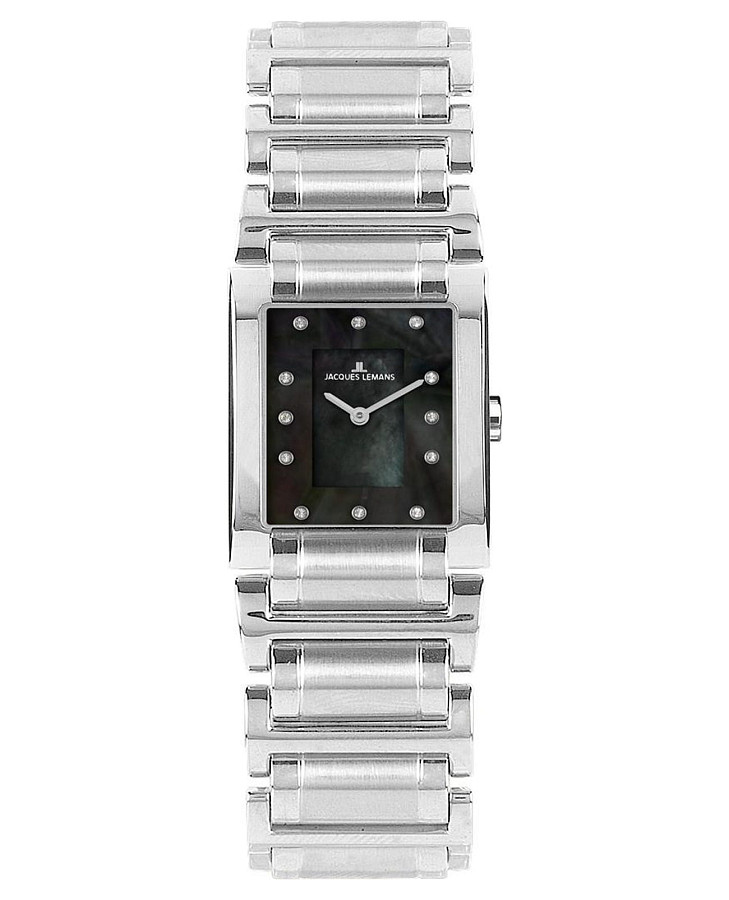 Часы Jacques Lemans Florence 1-2152A — женские, антрацитовый