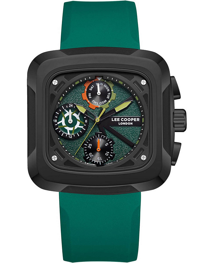 Часы Lee Cooper LC08012.075 — мужские, зеленый