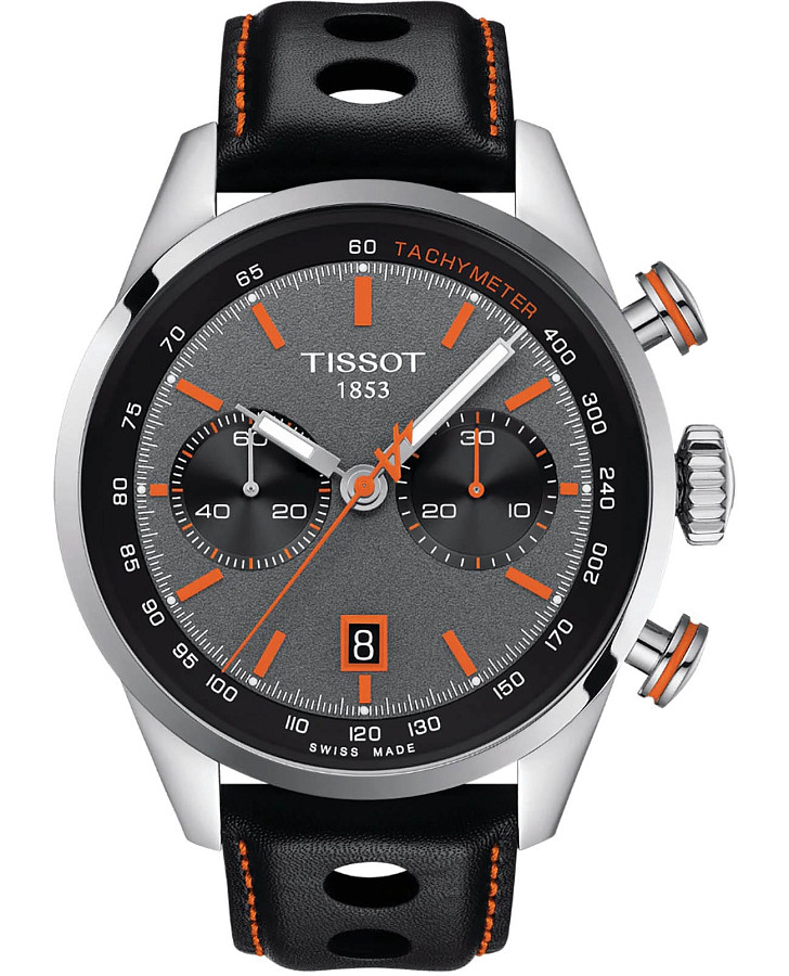 Часы Tissot Alpine On Board Automatic Chronograph T123.427.16.081.00 — мужские, черный