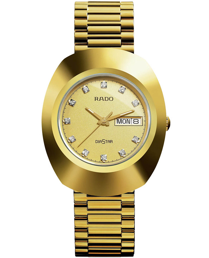 Часы Rado The Original R12393633 — мужские, золотой