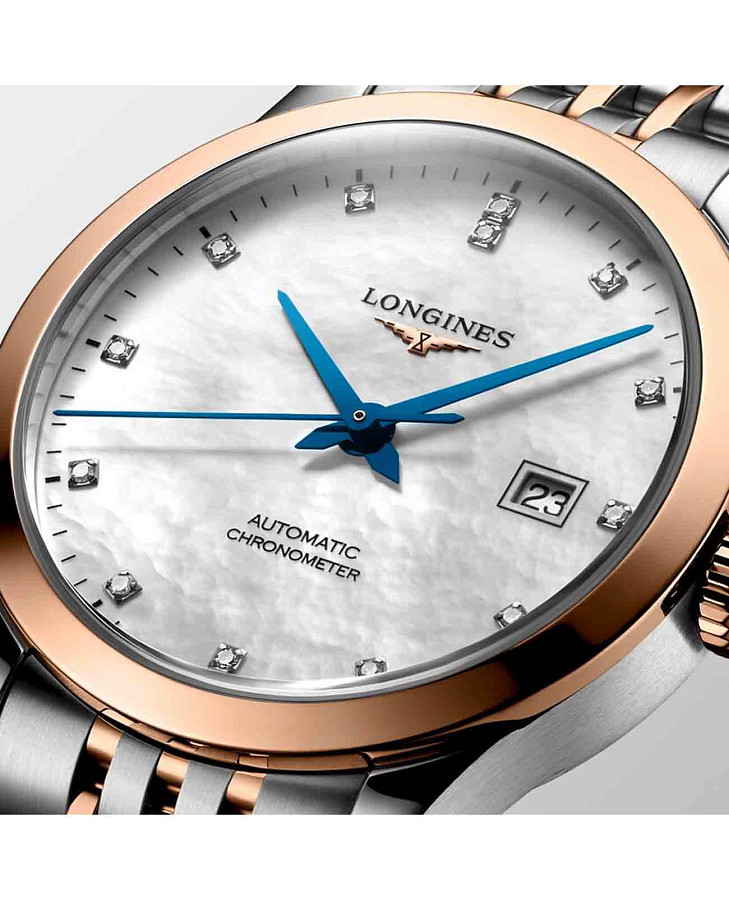Часы Longines Record Collection L2.321.5.87.7 — Швейцария, механические