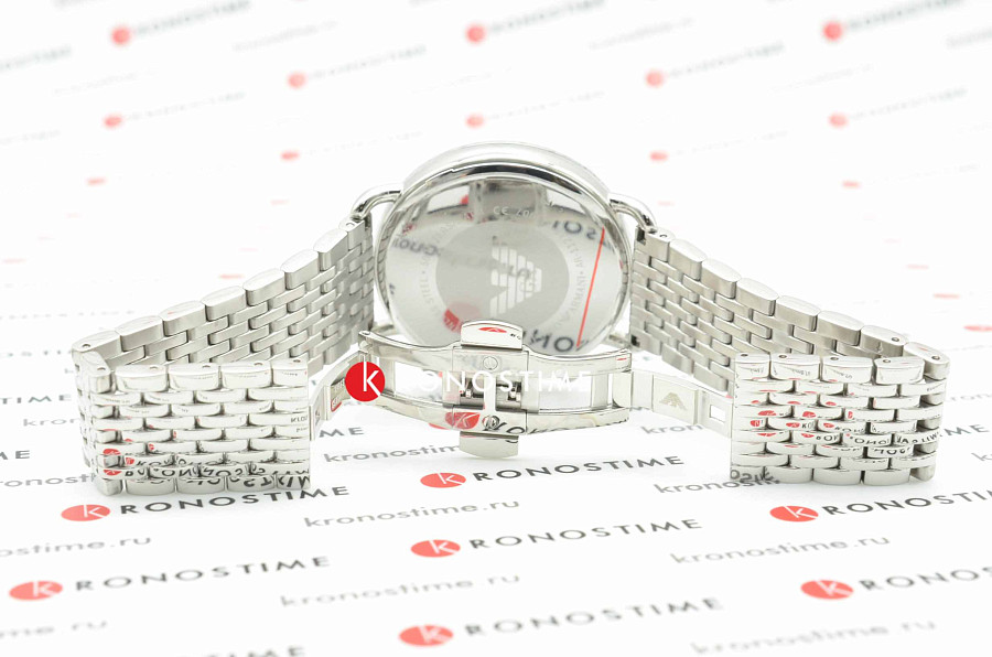 Часы Emporio Armani AR11238 — синий, сталь металл