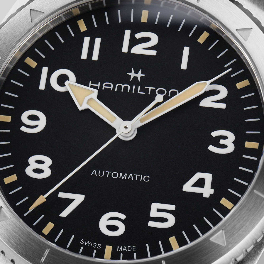 Часы Hamilton Khaki Field Expedition Auto H70315930 — мужские, серый