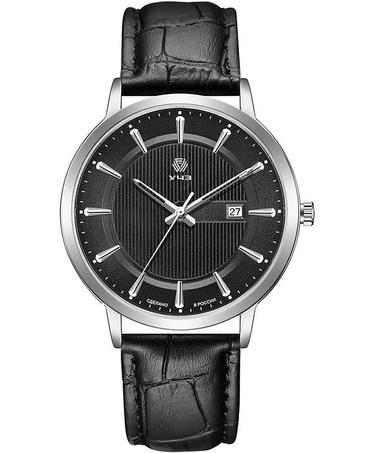 Часы УЧЗ Spectr 1521A1L2 — мужские, черный
