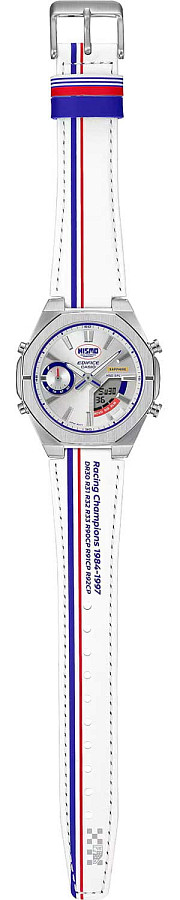 Часы Casio Edifice ECB-S10NIS-7A — кожаный, мужские