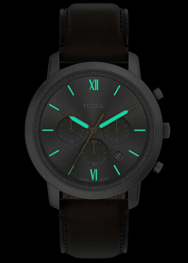 Часы Fossil Neutra FS6129 — металл сталь, США