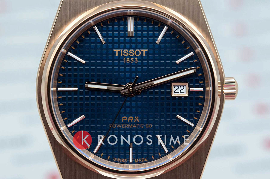 Часы Tissot PRX Powermatic T137.407.33.041.00 — сталь металл, Швейцария