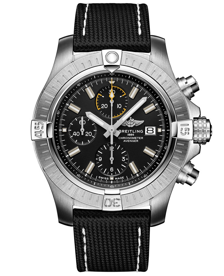 Часы Breitling Avenger Chronograph 45 A13317101B1X1 — мужские, черный
