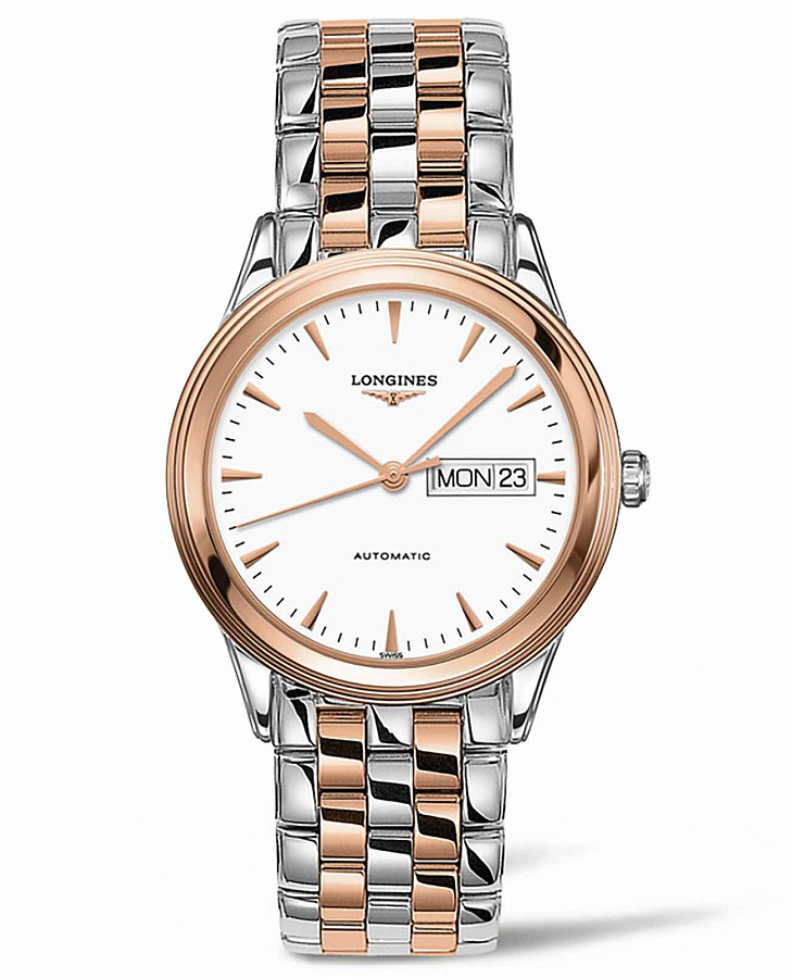 Часы Longines Flagship L4.899.3.92.7 — мужские, белый