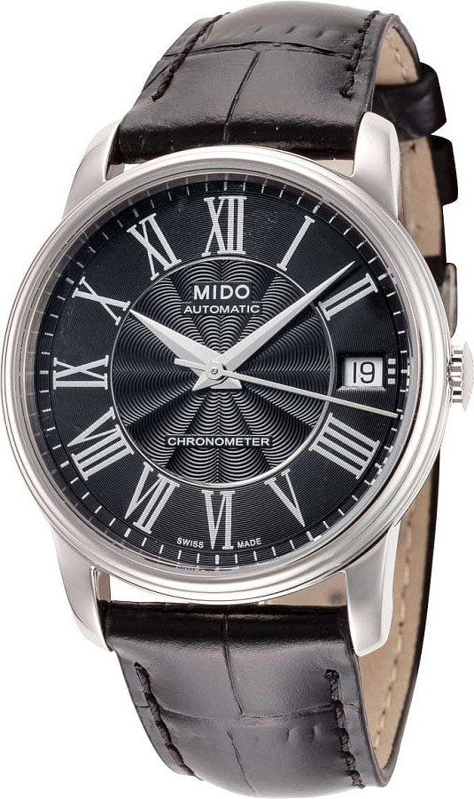 Часы Mido Baroncelli M010.208.16.053.20 — механические, металл сталь